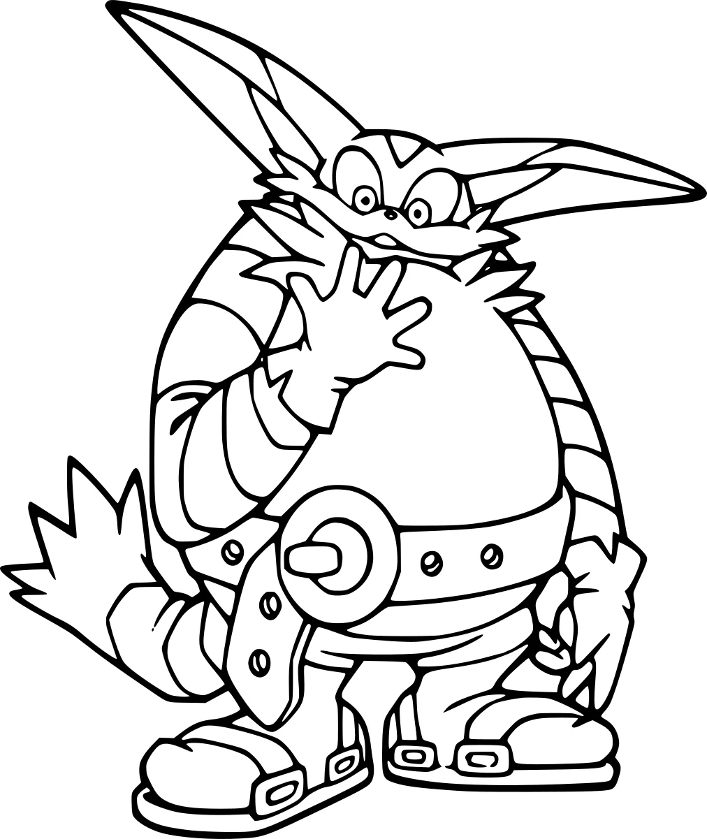 Sonic Ausmalbilder 048