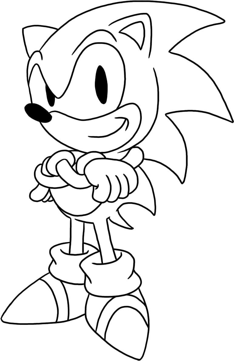 Sonic Ausmalbilder 113