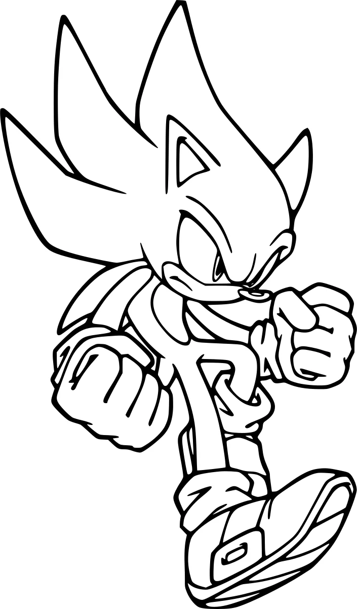 Sonic Ausmalbilder 136