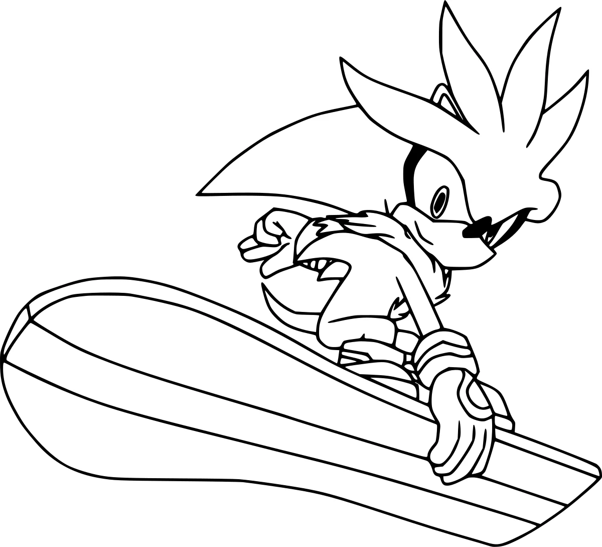 Sonic Ausmalbilder 162