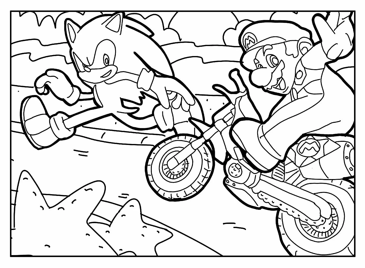 Sonic Ausmalbilder 195