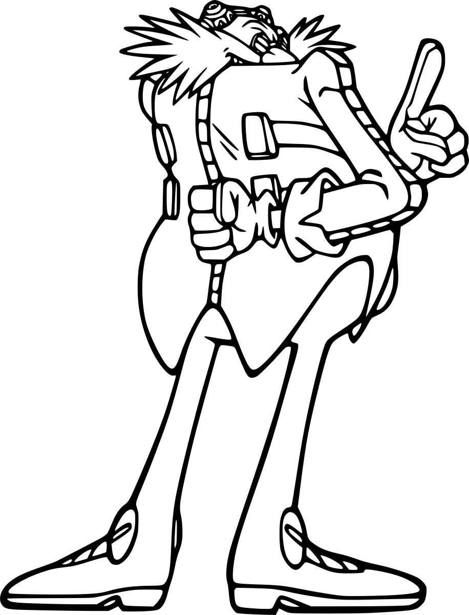 Sonic Ausmalbilder 234