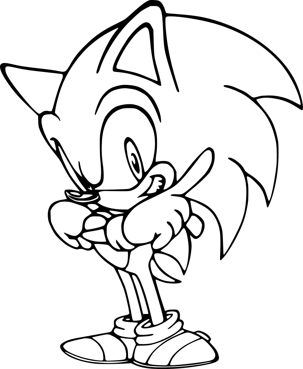 Sonic Ausmalbilder 313