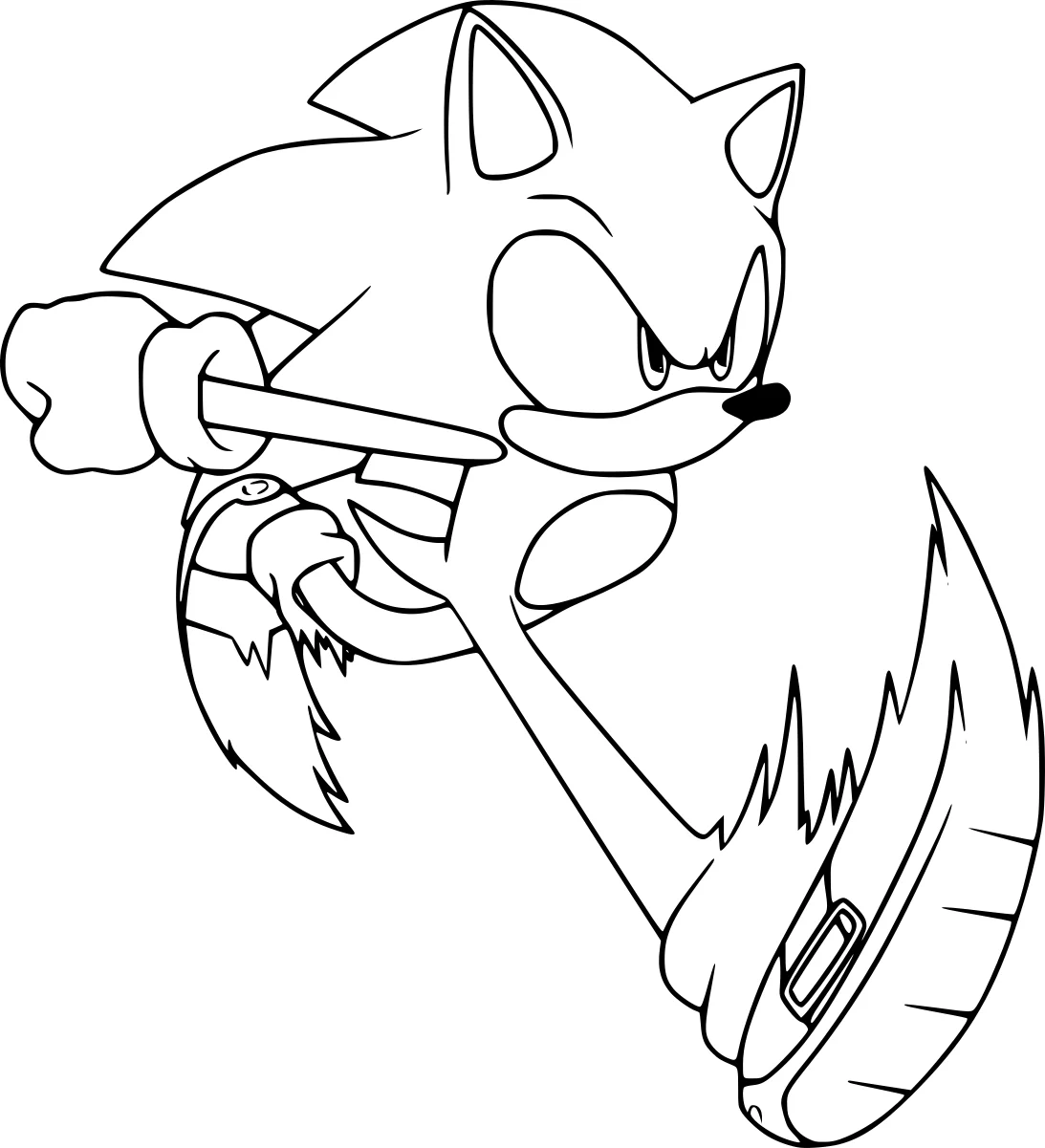 Sonic Ausmalbilder 314