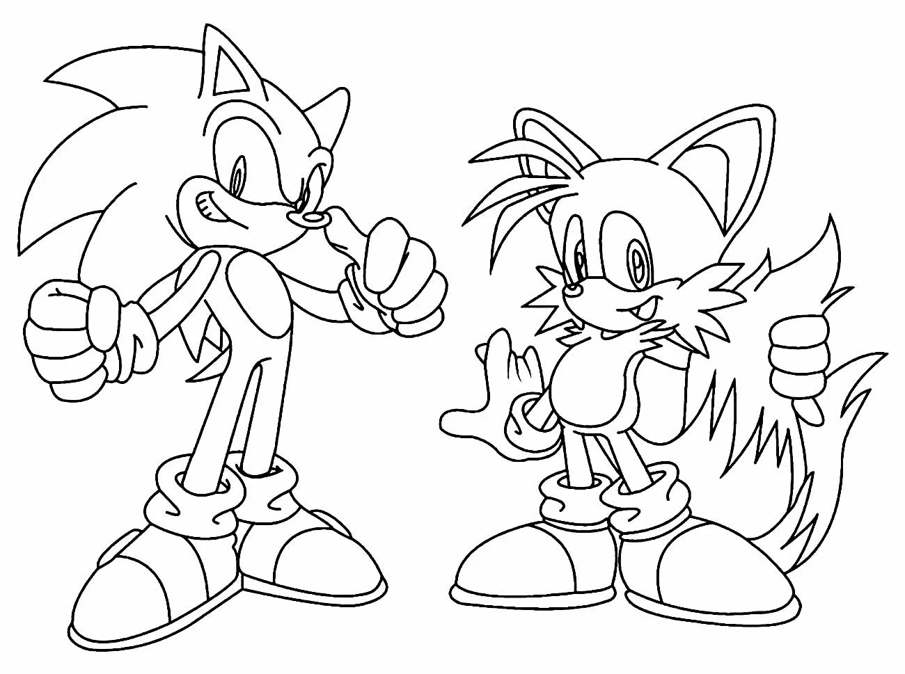 Sonic Ausmalbilder 325