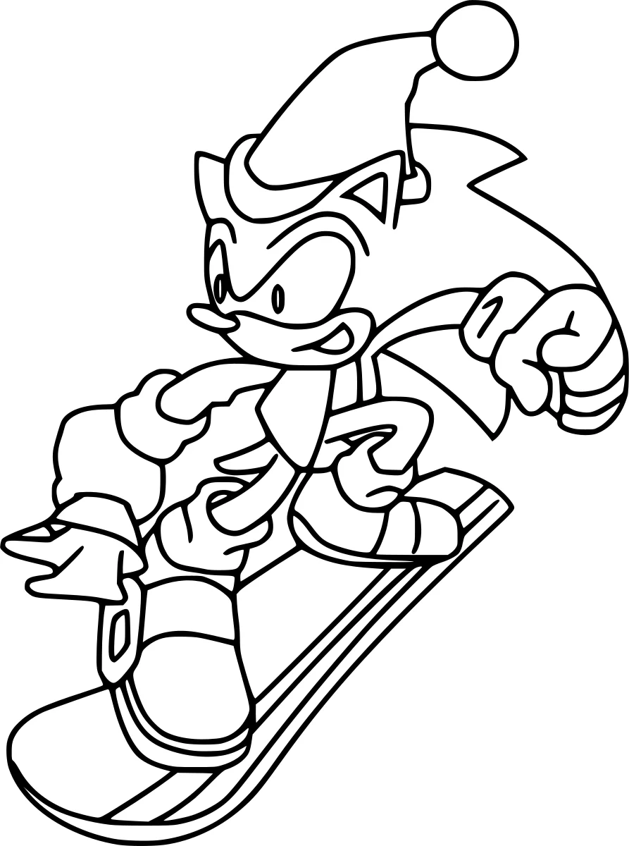 Sonic Ausmalbilder 486