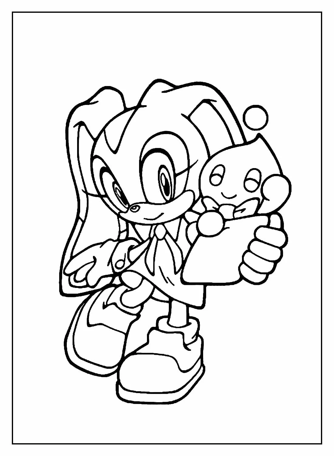 Sonic Ausmalbilder 535