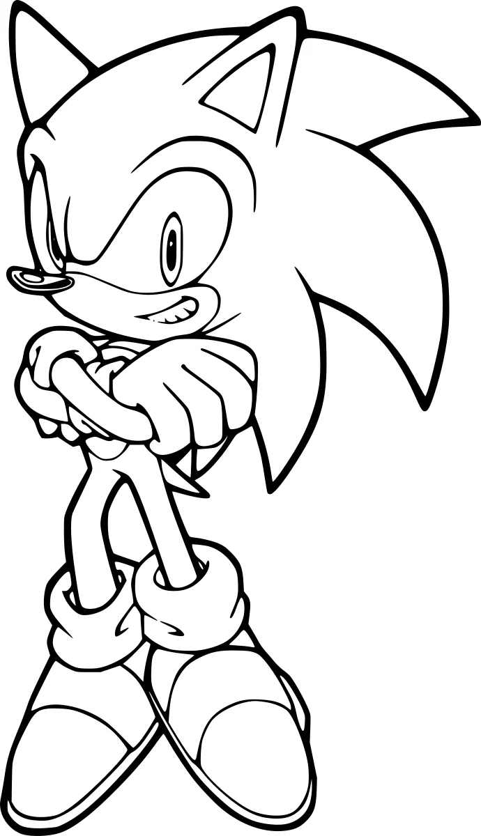 Sonic Ausmalbilder 537