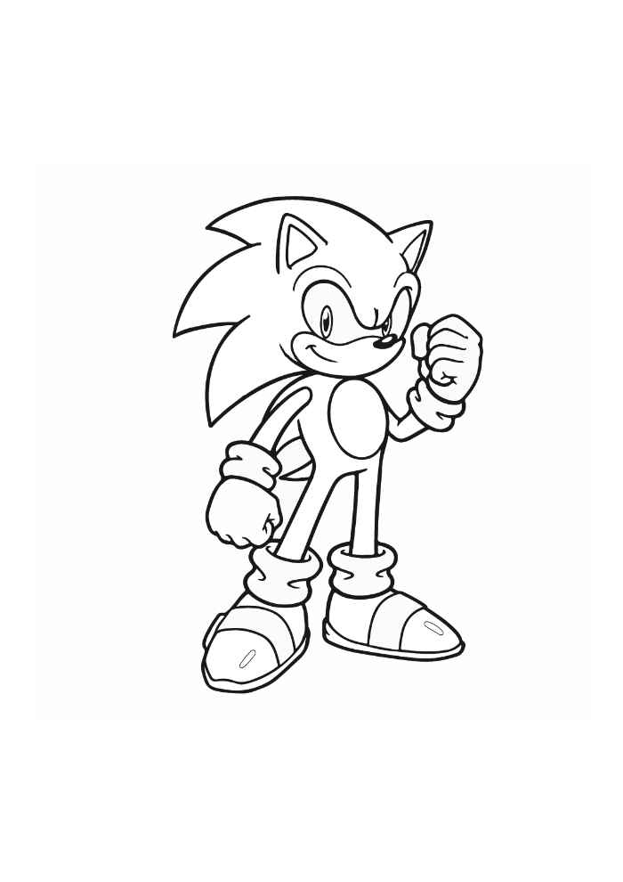 Sonic Ausmalbilder 799