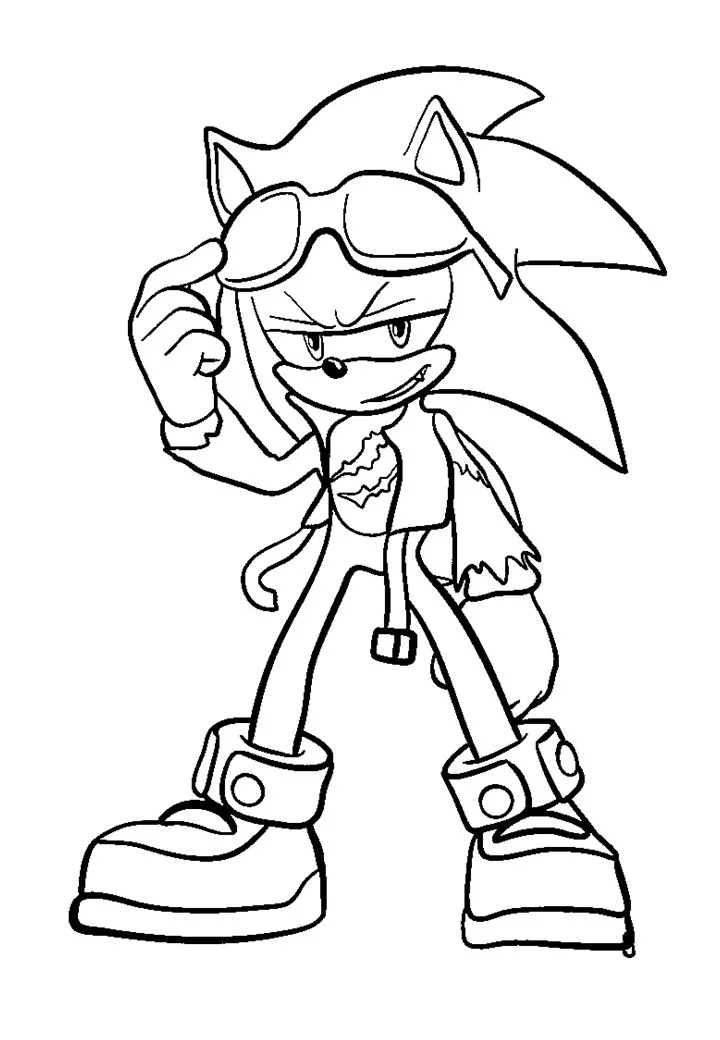 Sonic Ausmalbilder 808