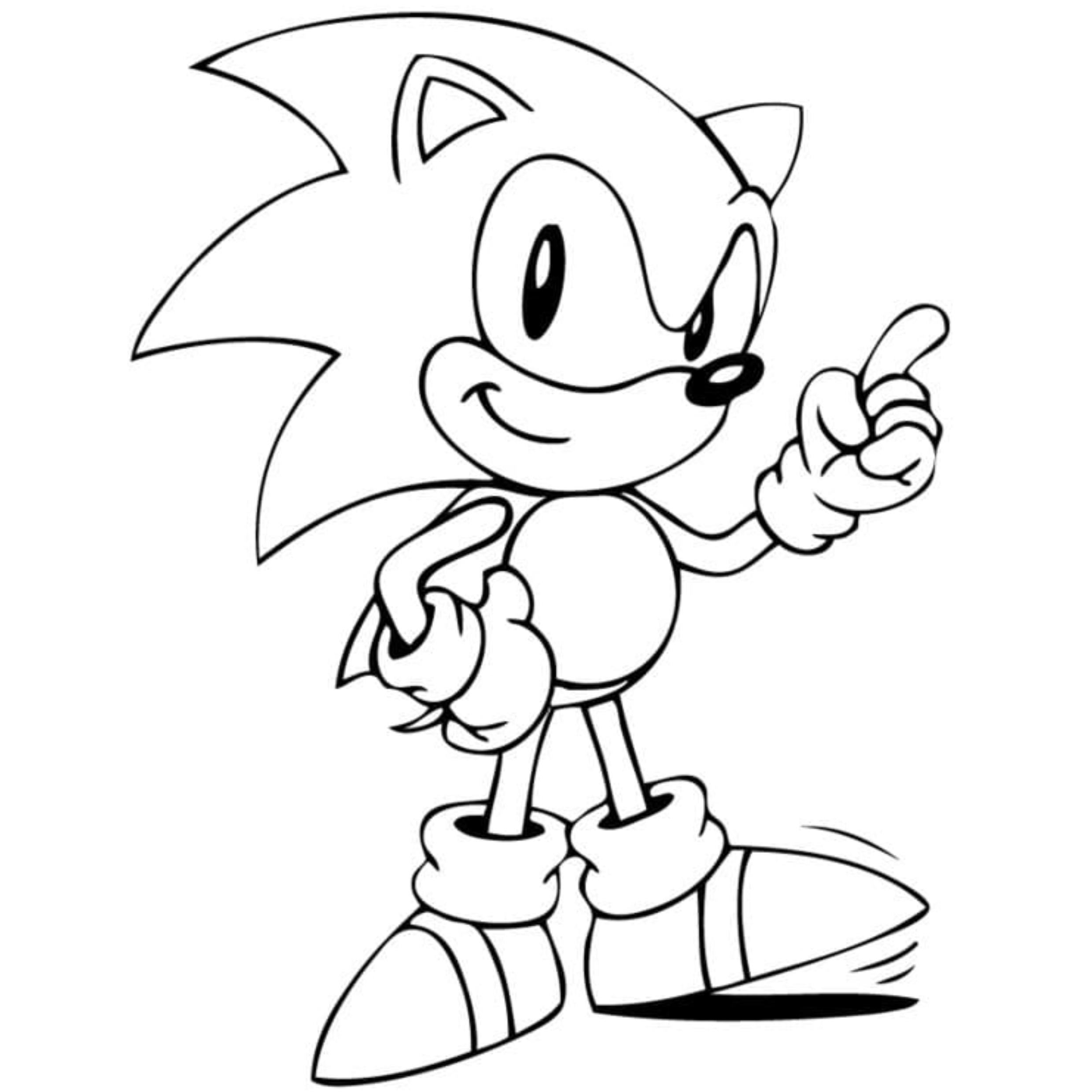 Sonic Ausmalbilder 861