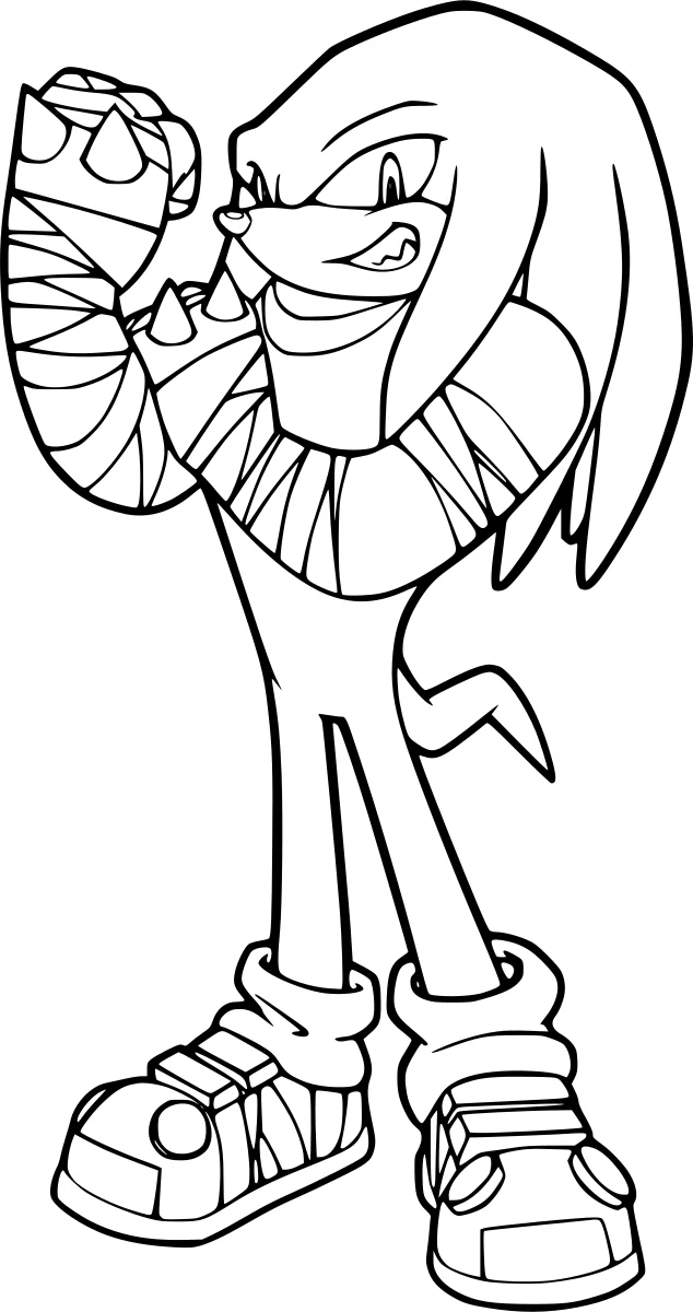 Sonic Ausmalbilder 912