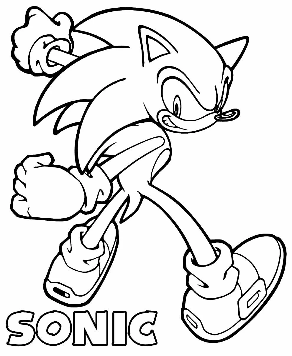 Sonic Ausmalbilder 947