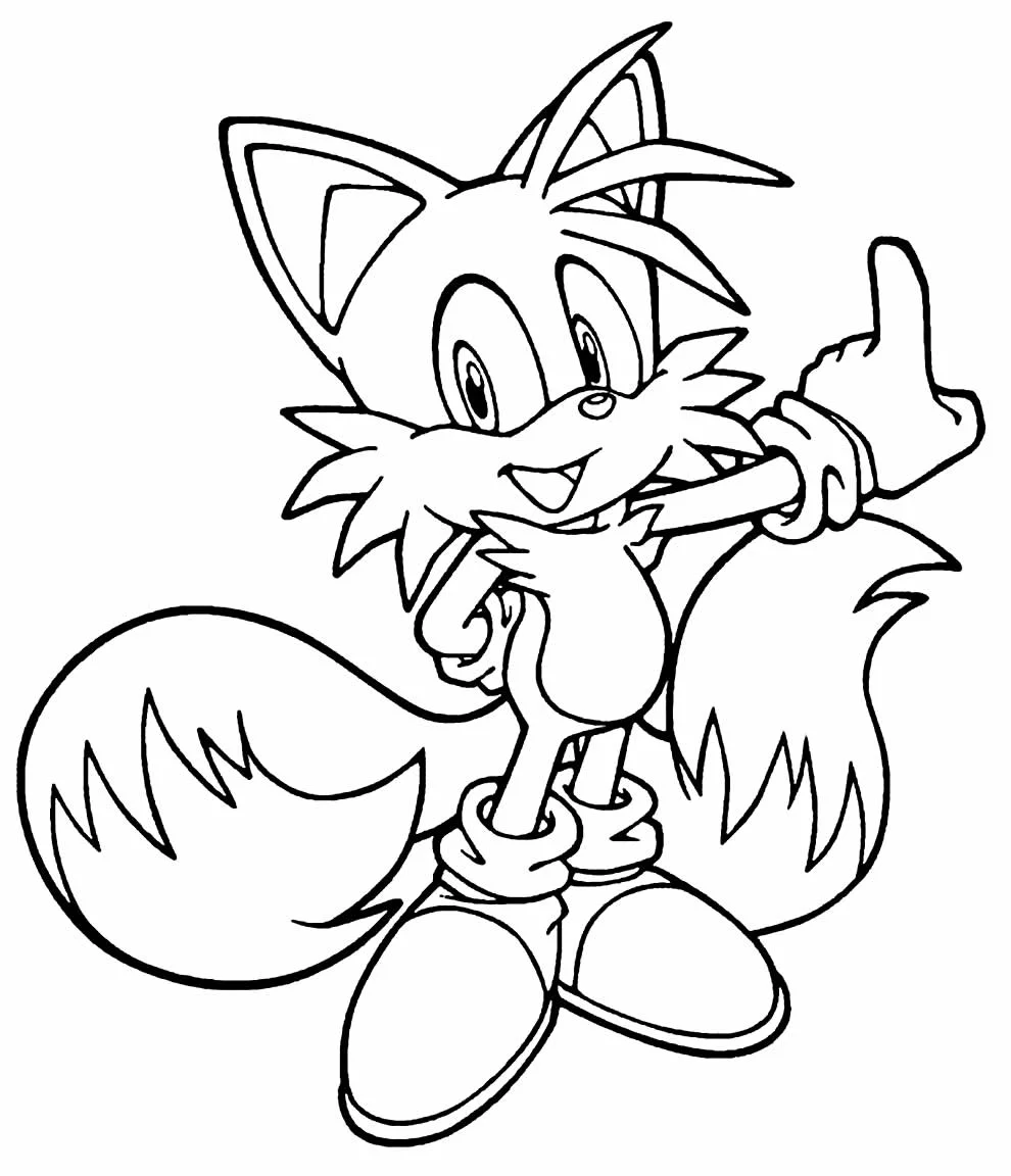 Sonic Ausmalbilder 972