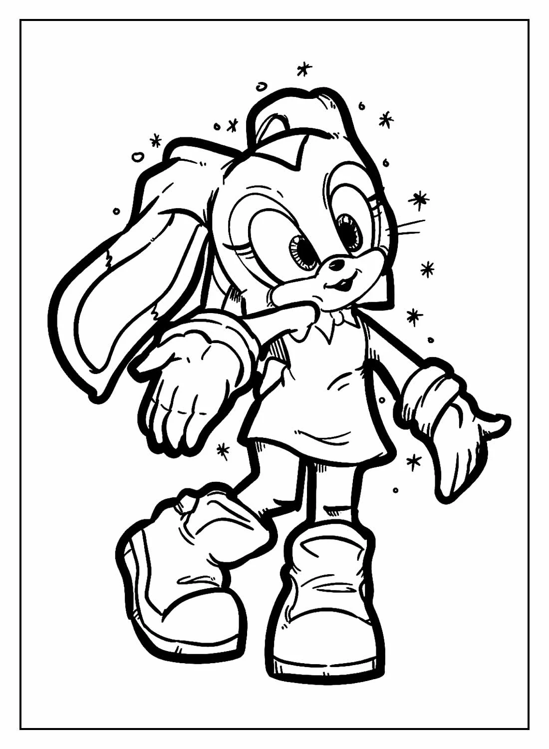 Sonic Ausmalbilder 992