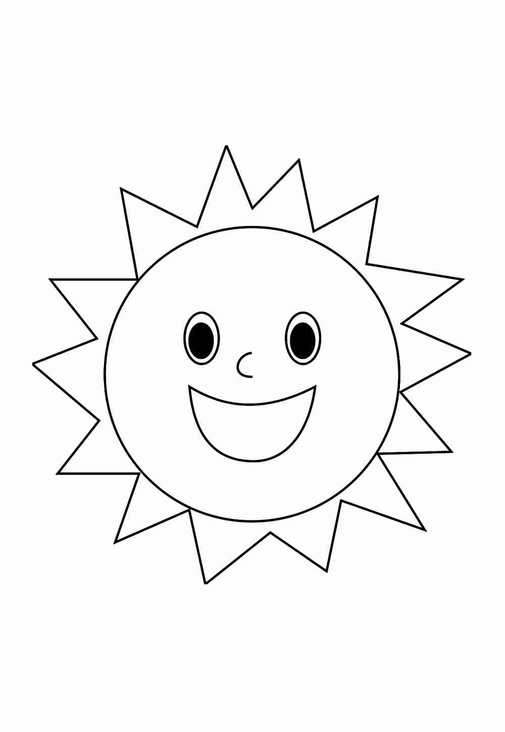 Sonne Ausmalbilder 127