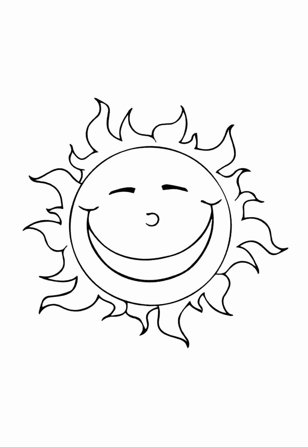 Sonne Ausmalbilder 129