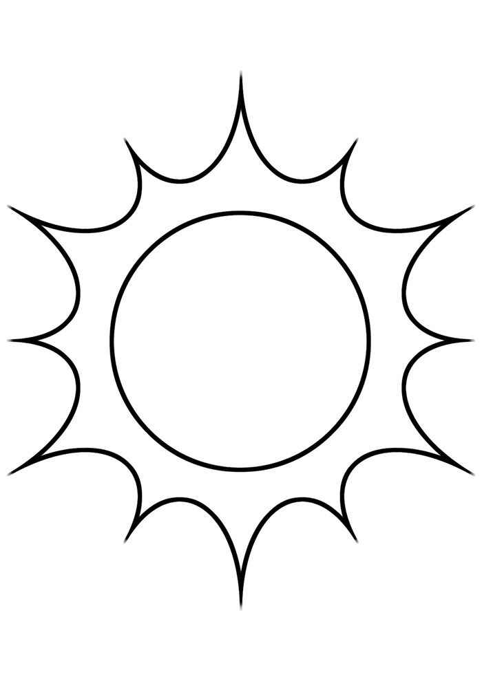 Sonne Ausmalbilder 226