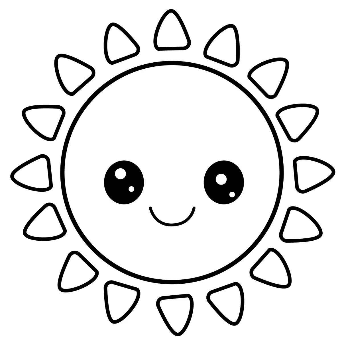 Sonne Ausmalbilder 240