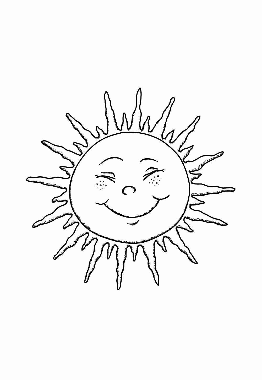 Sonne Ausmalbilder 259