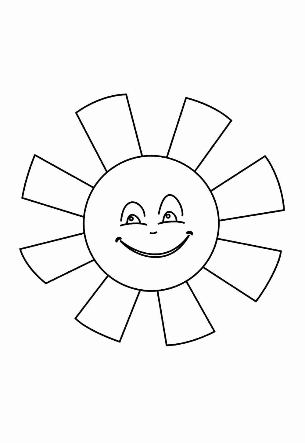 Sonne Ausmalbilder 271