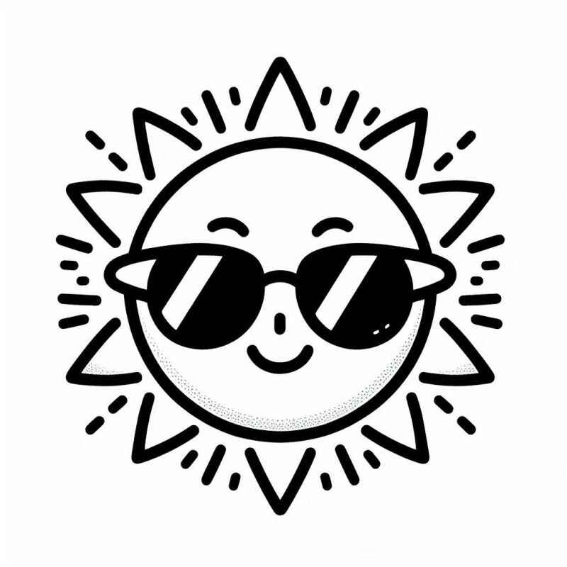 Sonne Ausmalbilder 364