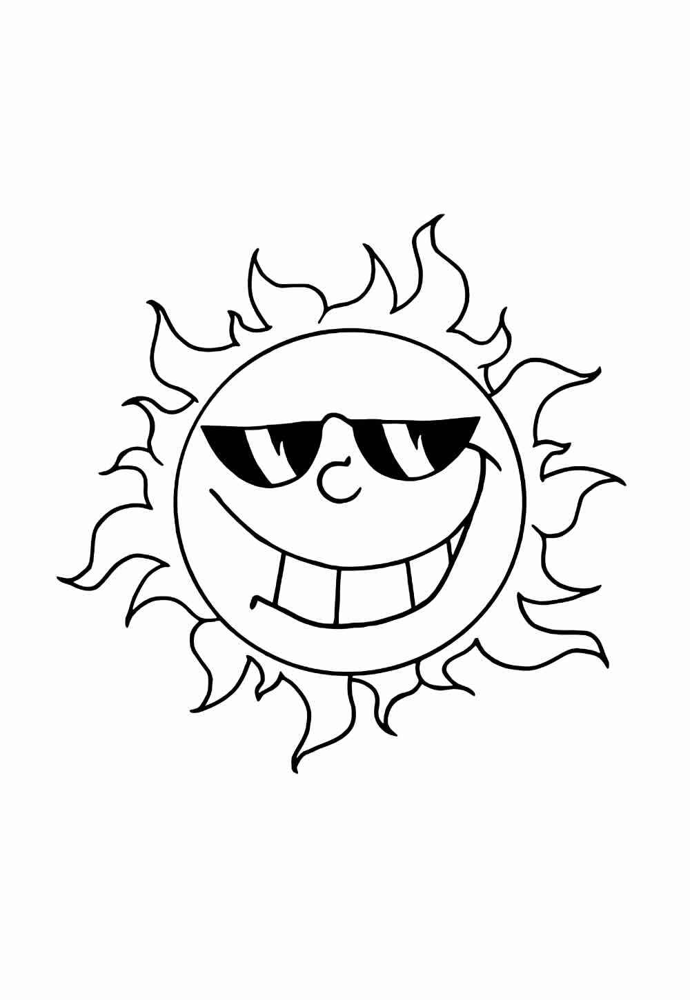 Sonne Ausmalbilder 407