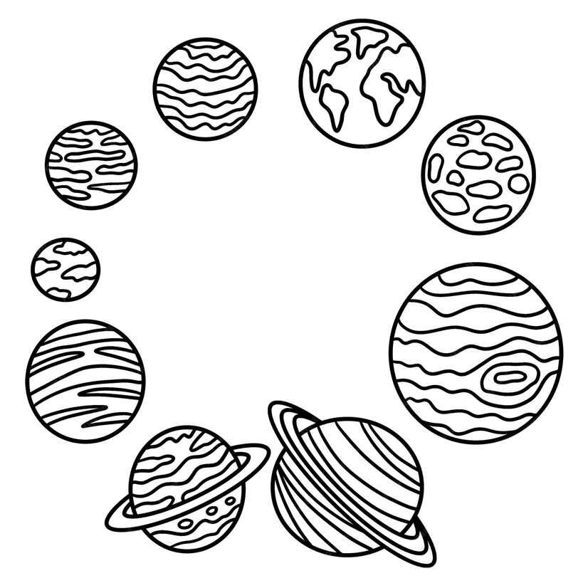 Sonnensystem Ausmalbilder 453