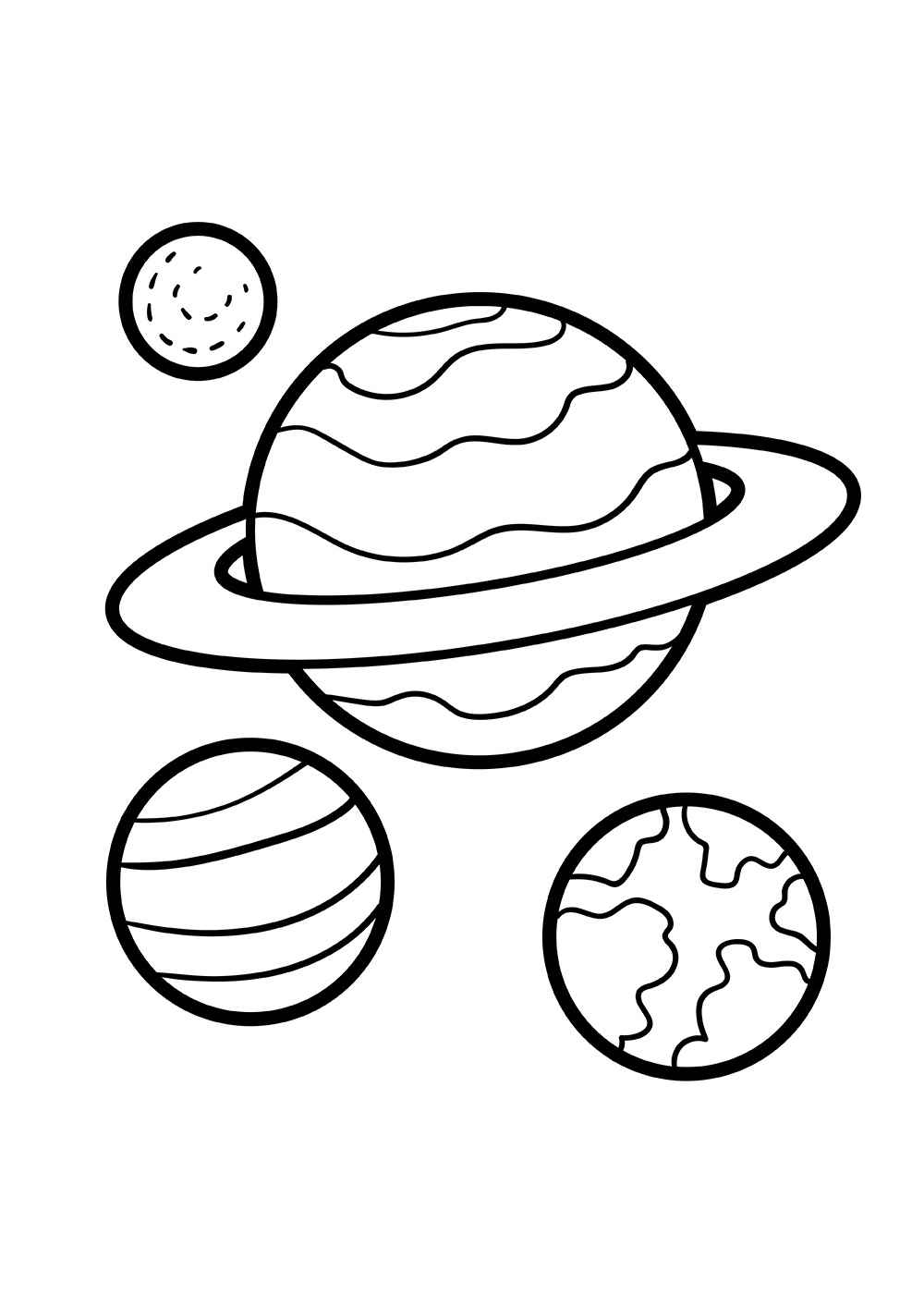 Sonnensystem Ausmalbilder 556