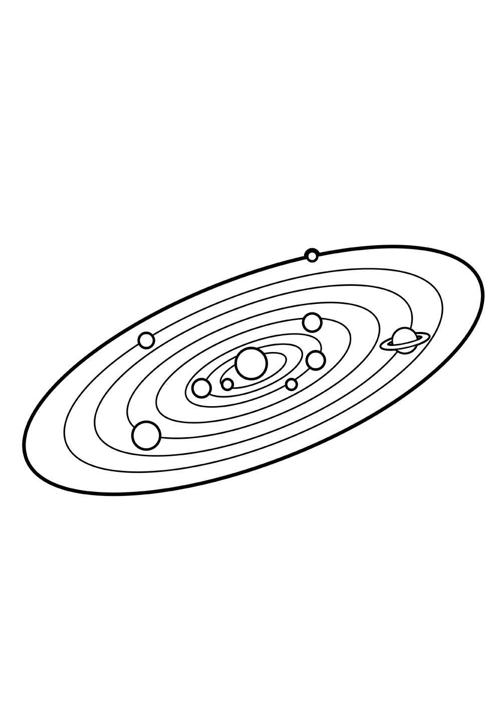 Sonnensystem Ausmalbilder 633