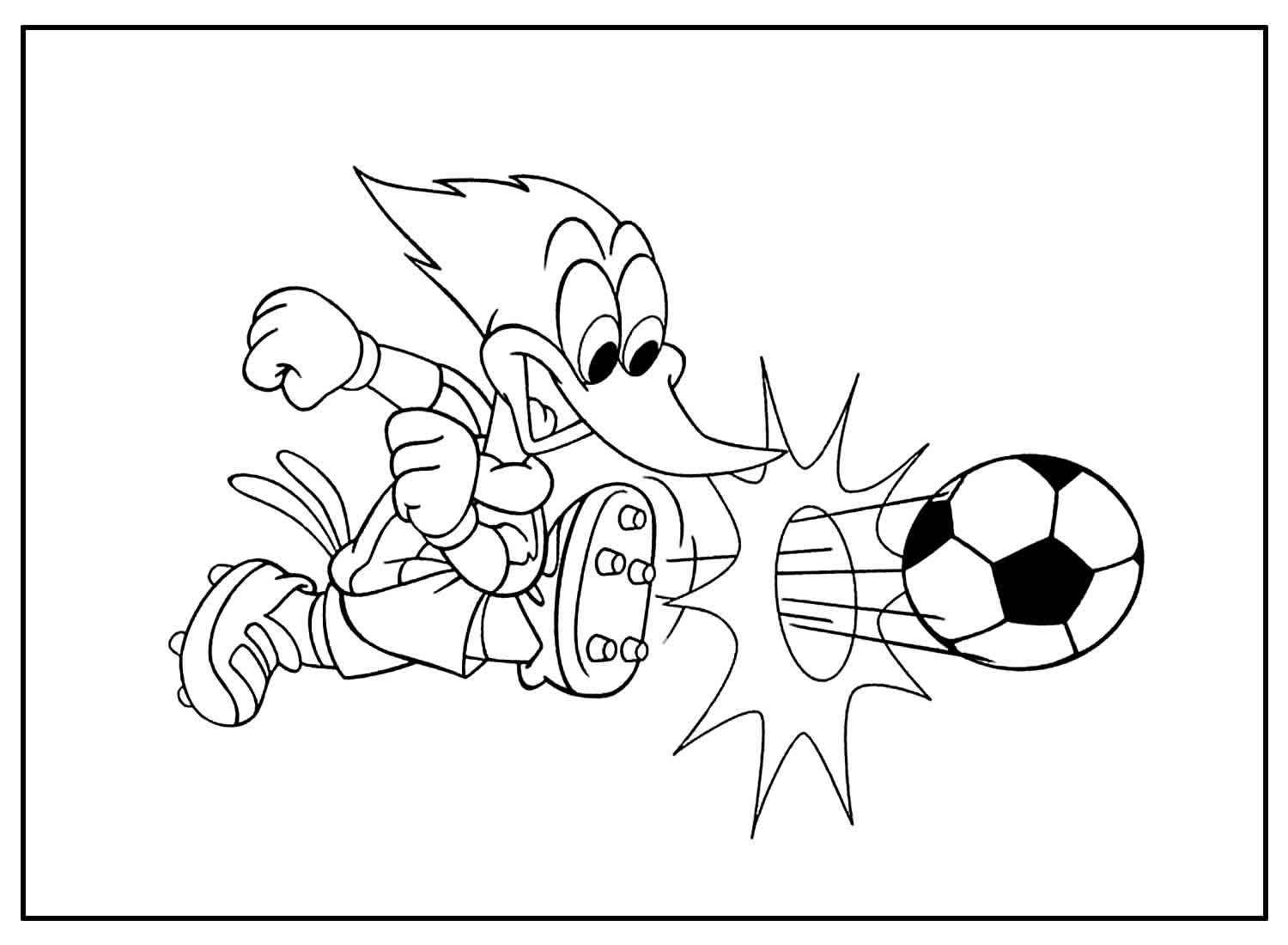 Specht Ausmalbilder 112