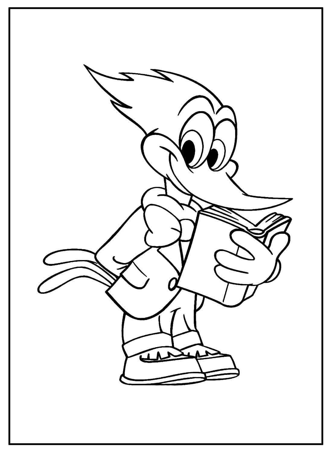 Specht Ausmalbilder 142