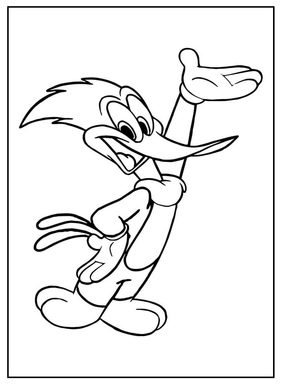 Specht Ausmalbilder 243