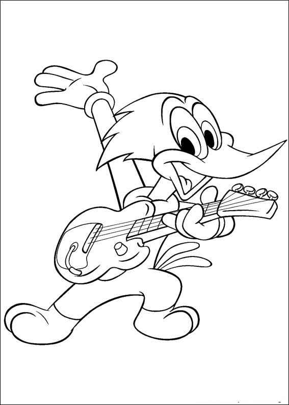 Specht Ausmalbilder 400