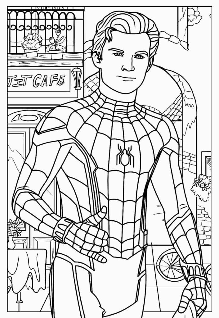 Spiderman Ausmalbilder 009