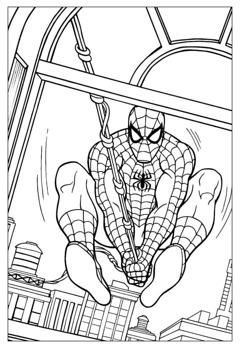 Spiderman Ausmalbilder 022