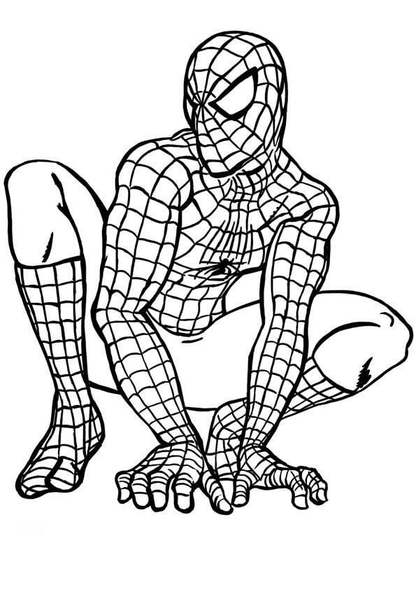 Spiderman Ausmalbilder 060