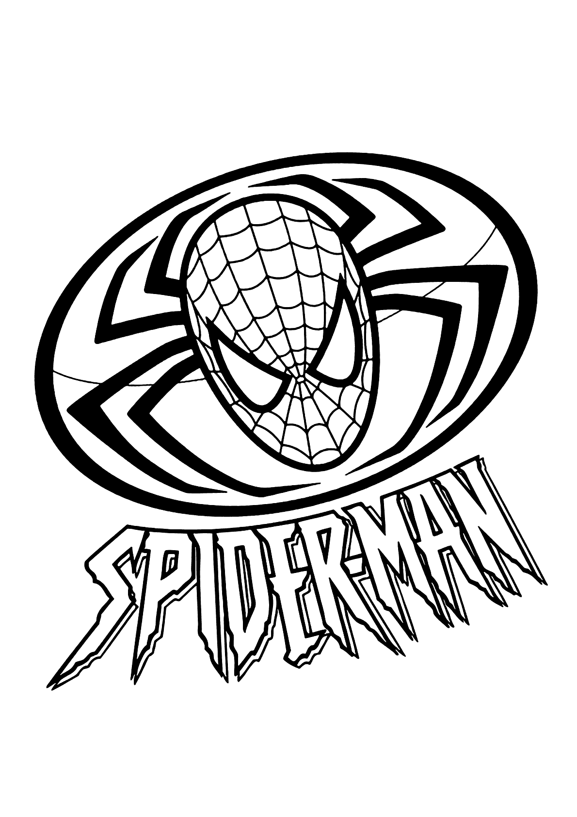 Spiderman Ausmalbilder 098