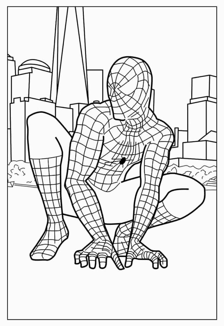 Spiderman Ausmalbilder 160