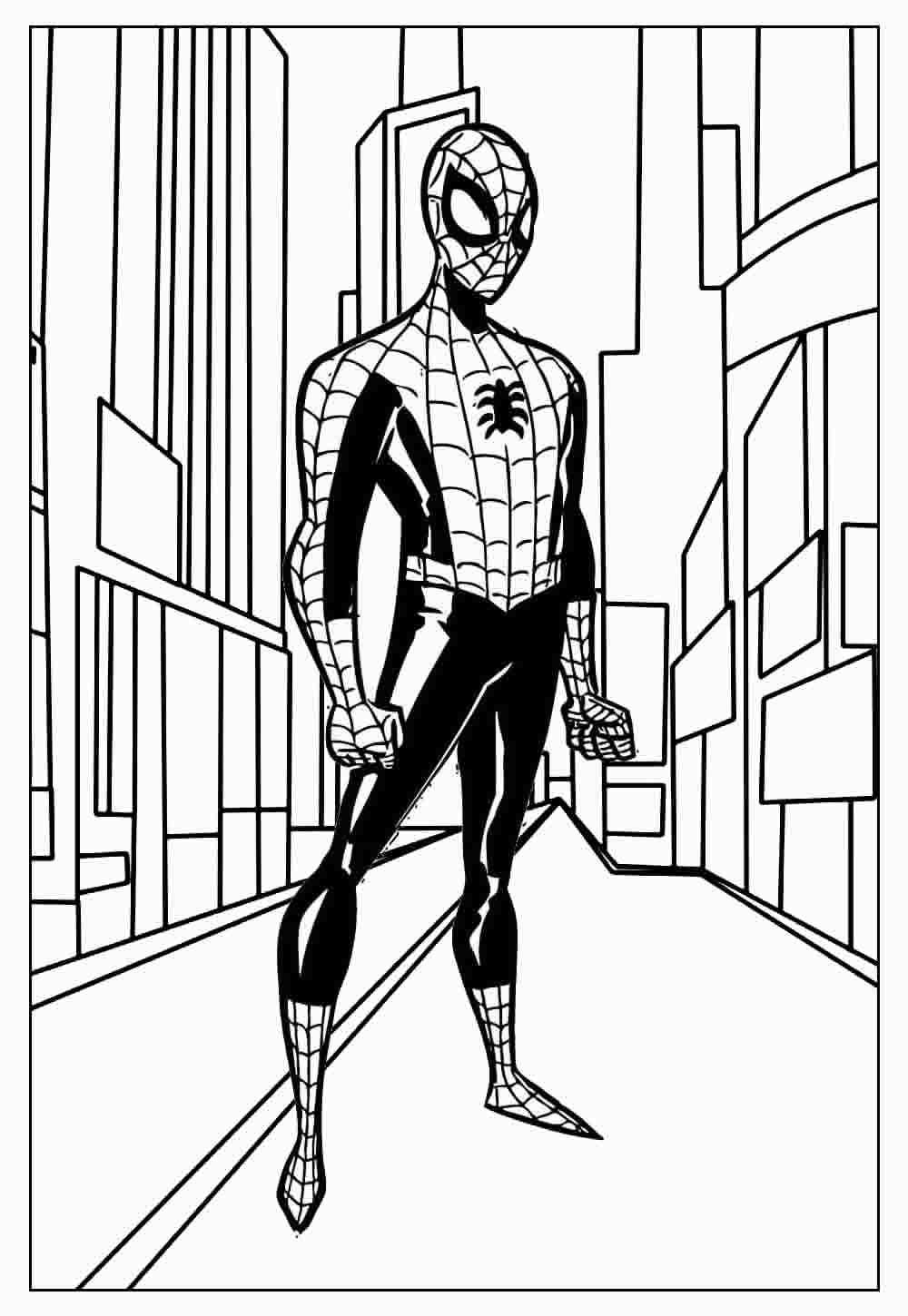 Spiderman Ausmalbilder 168