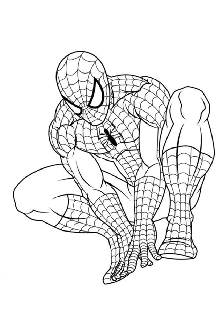 Spiderman Ausmalbilder 355