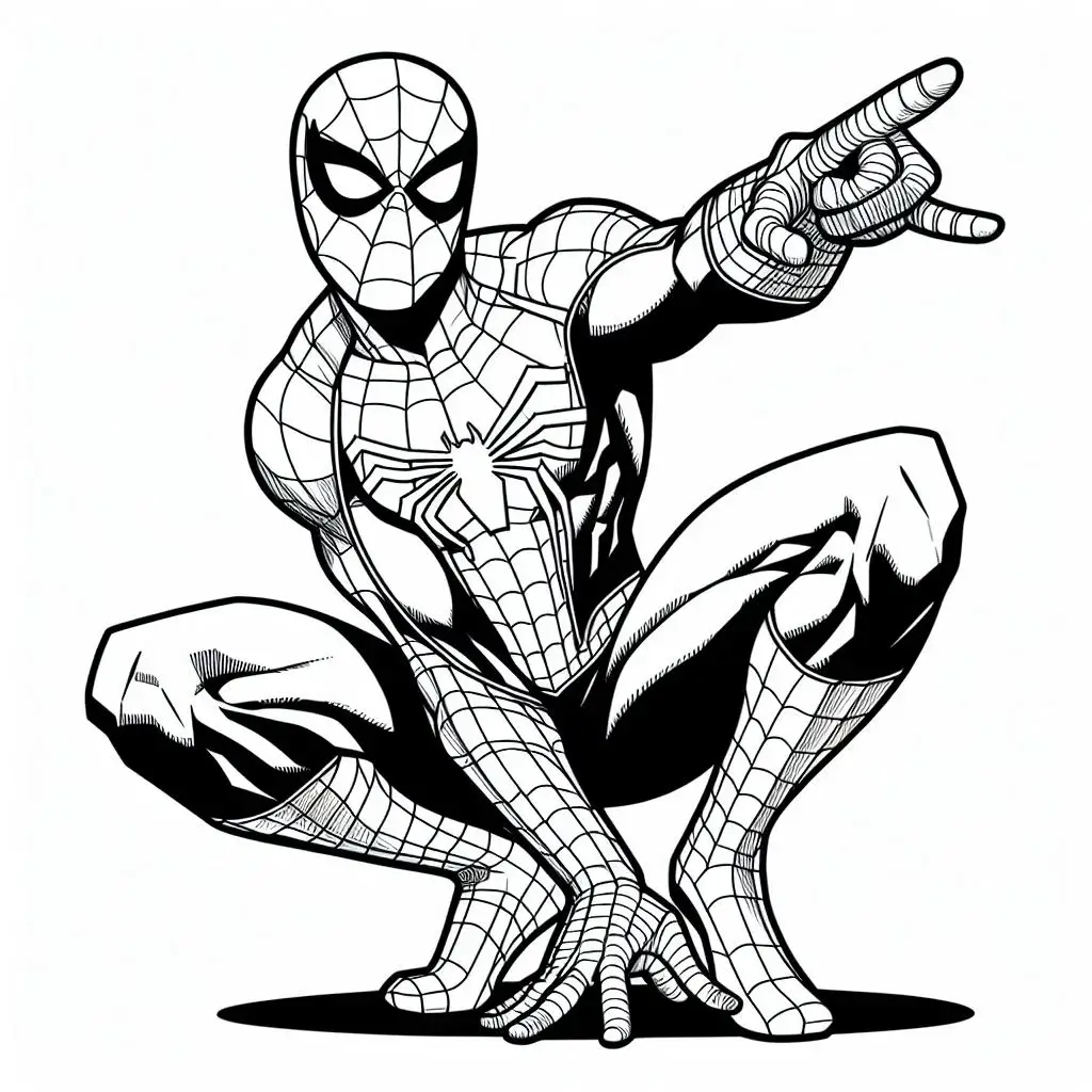 Spiderman Ausmalbilder 357
