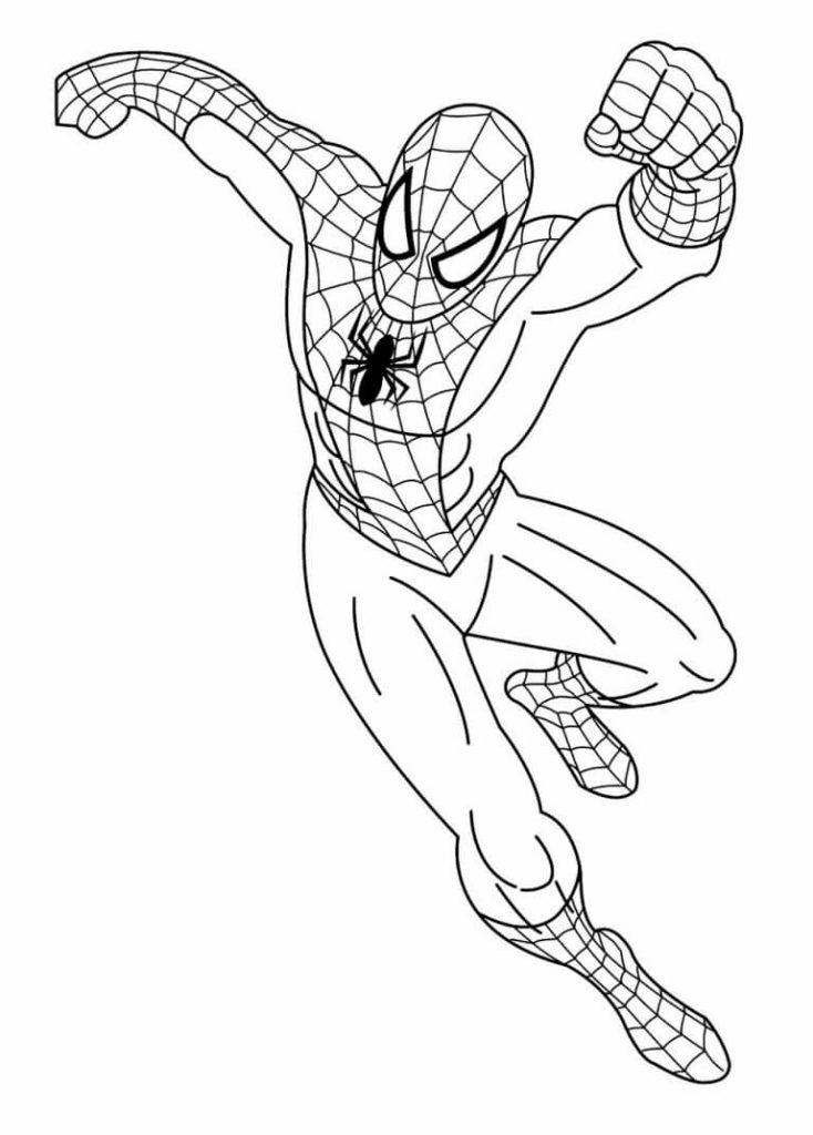 Spiderman Ausmalbilder 358