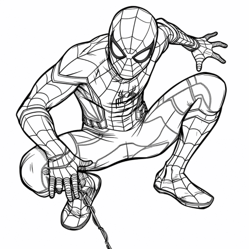 Spiderman Ausmalbilder 358