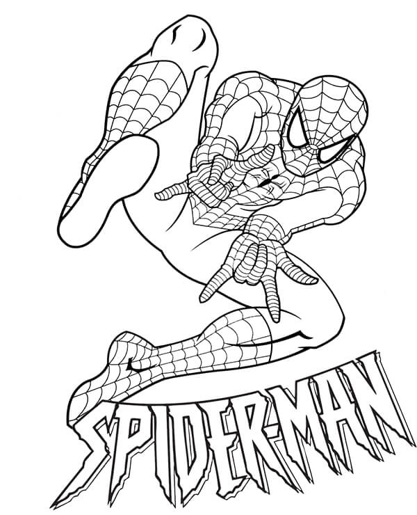 Spiderman Ausmalbilder 460