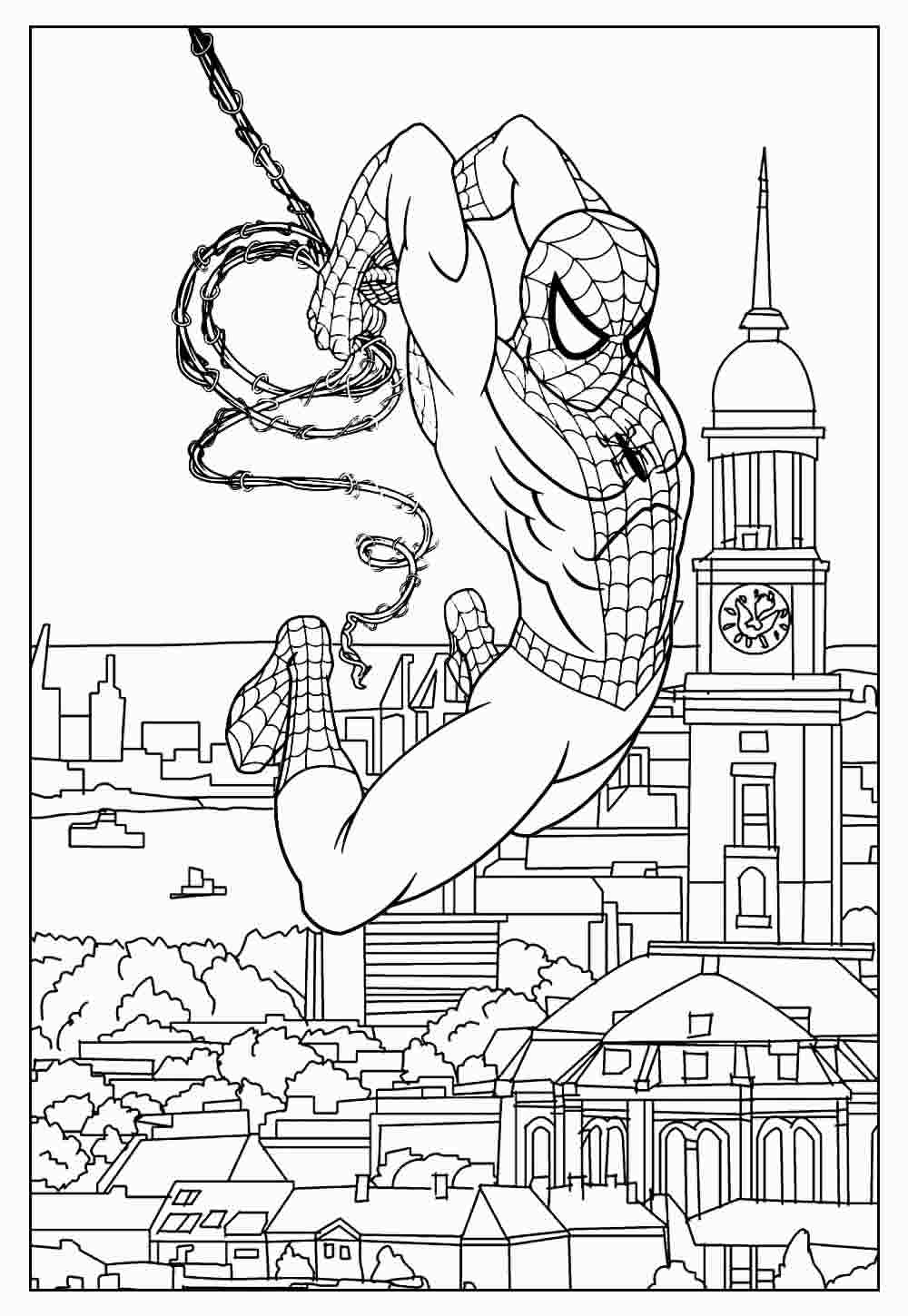 Spiderman Ausmalbilder 535