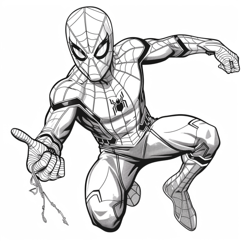 Spiderman Ausmalbilder 535