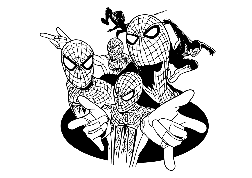 Spiderman Ausmalbilder 546