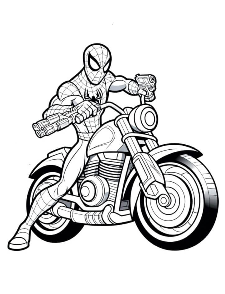 Spiderman Ausmalbilder 565