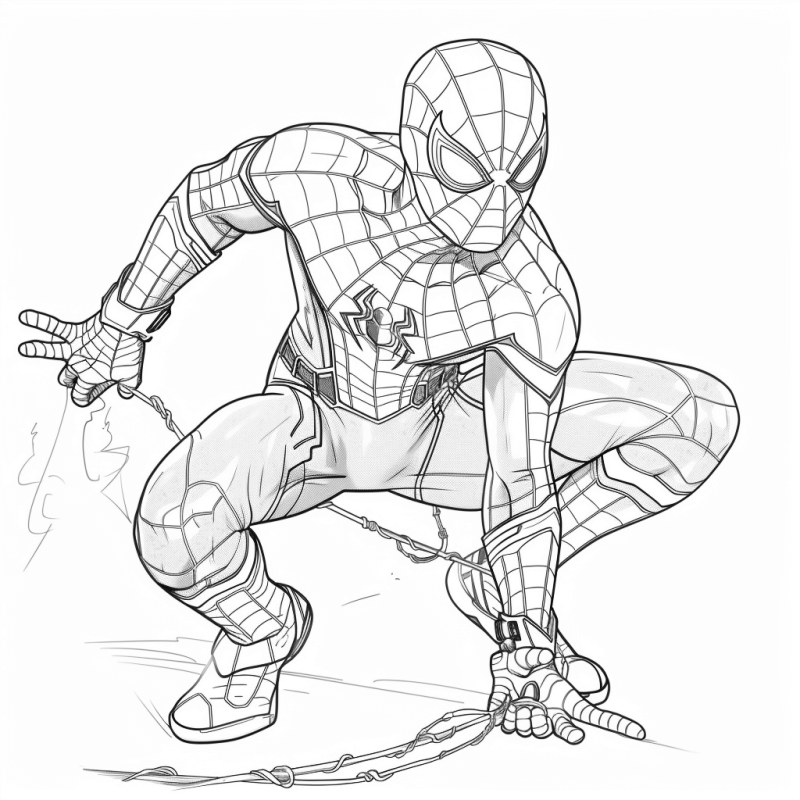 Spiderman Ausmalbilder 583